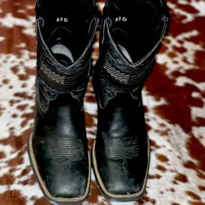 Mens Patriotic Ariat Black Boots